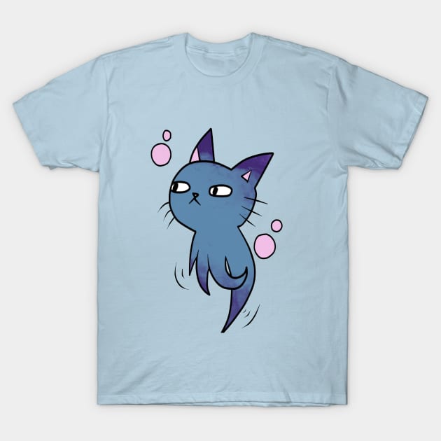 bubble cat T-Shirt by unicorn_armor